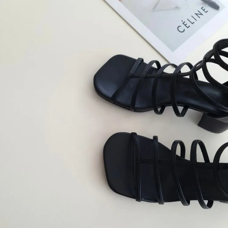 [ Pre-order ] Gladiator Ankle Sandals