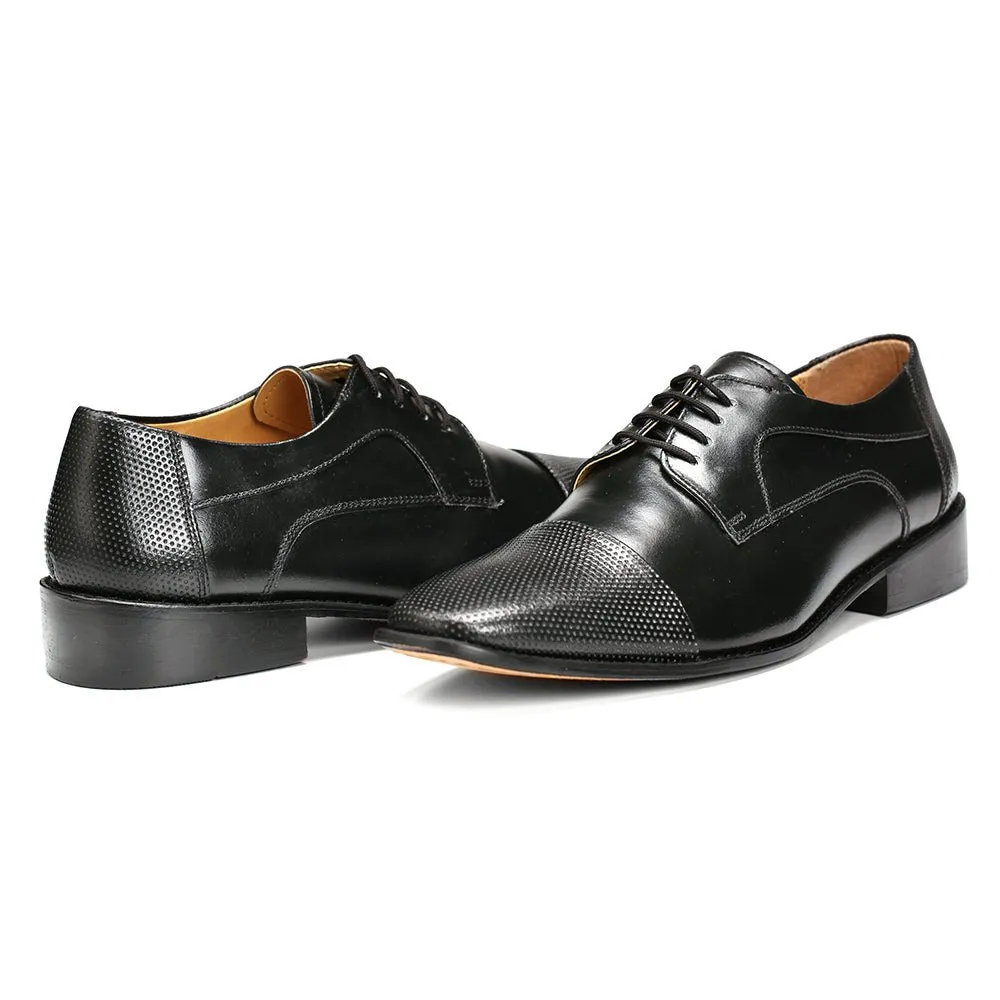 Alfie Leather Derby Style Dress Shoes