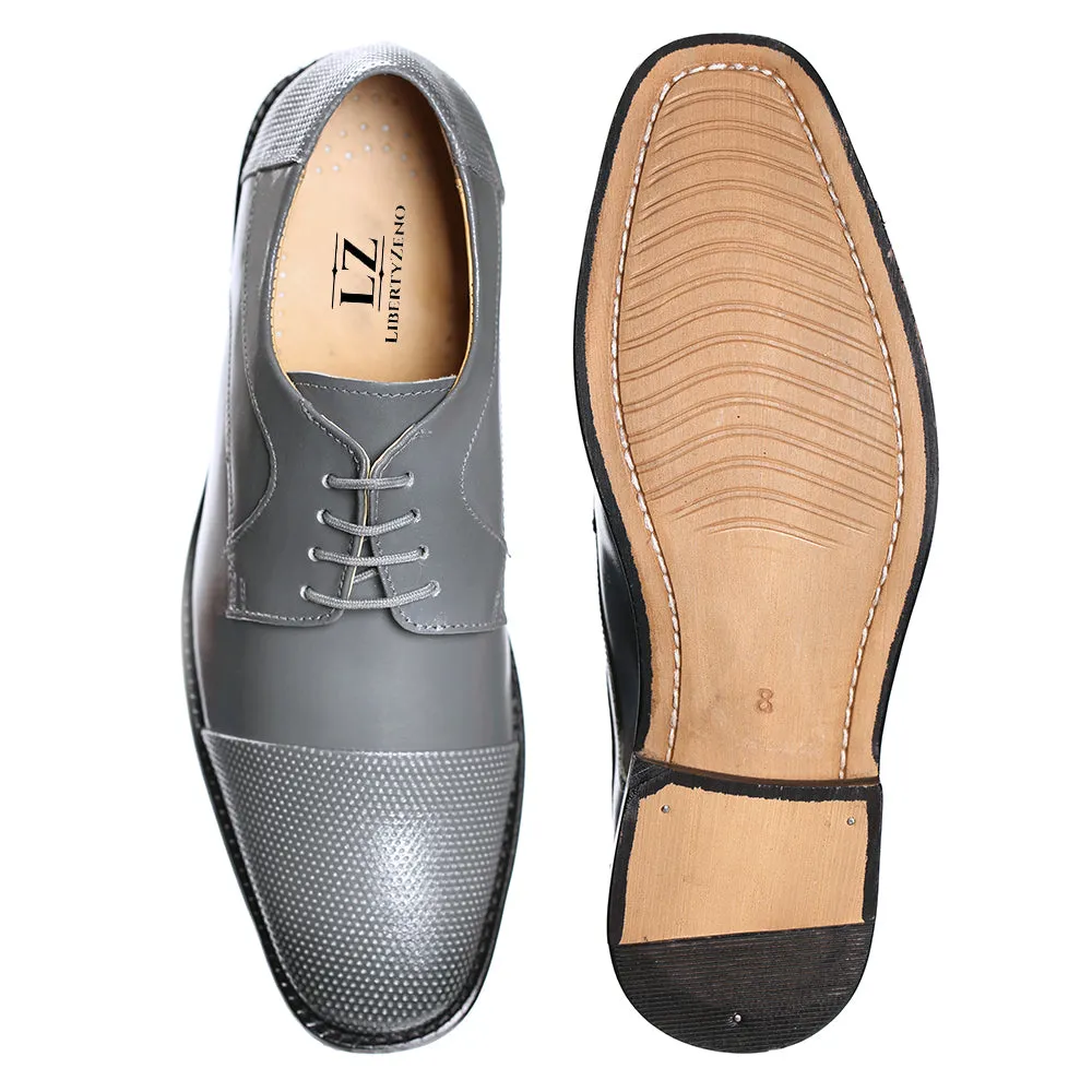 Alfie Leather Derby Style Dress Shoes