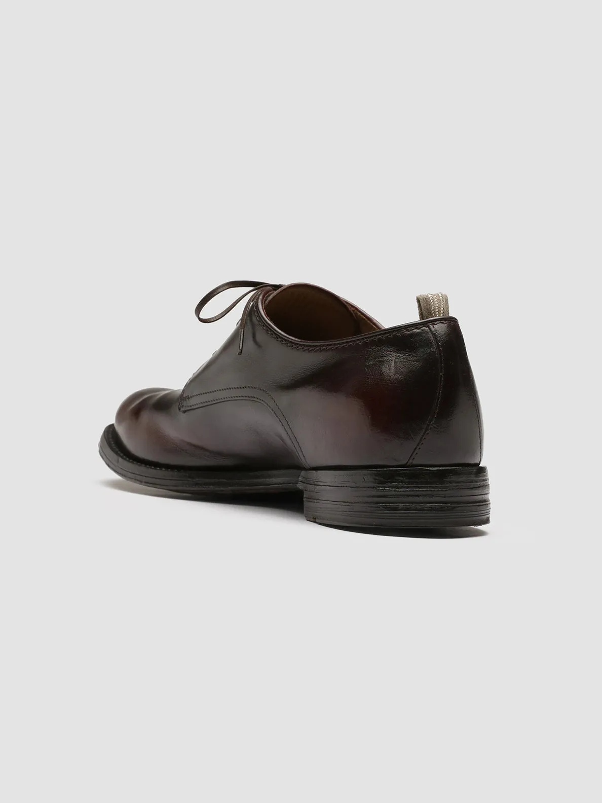 ANATOMIA 012 - Burgundy Leather Derby Shoes