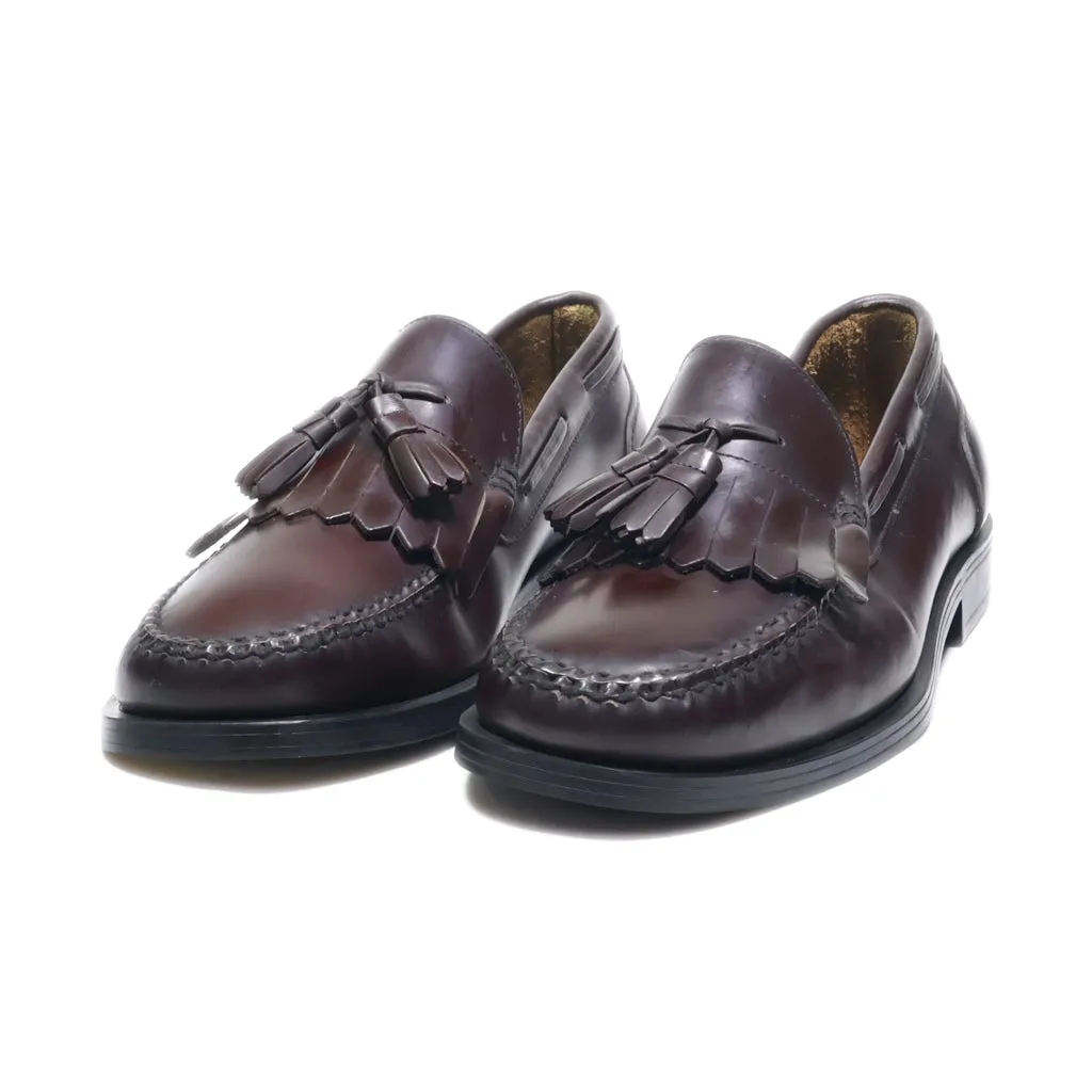 Bass Loafers Leather Brown Colour For Men