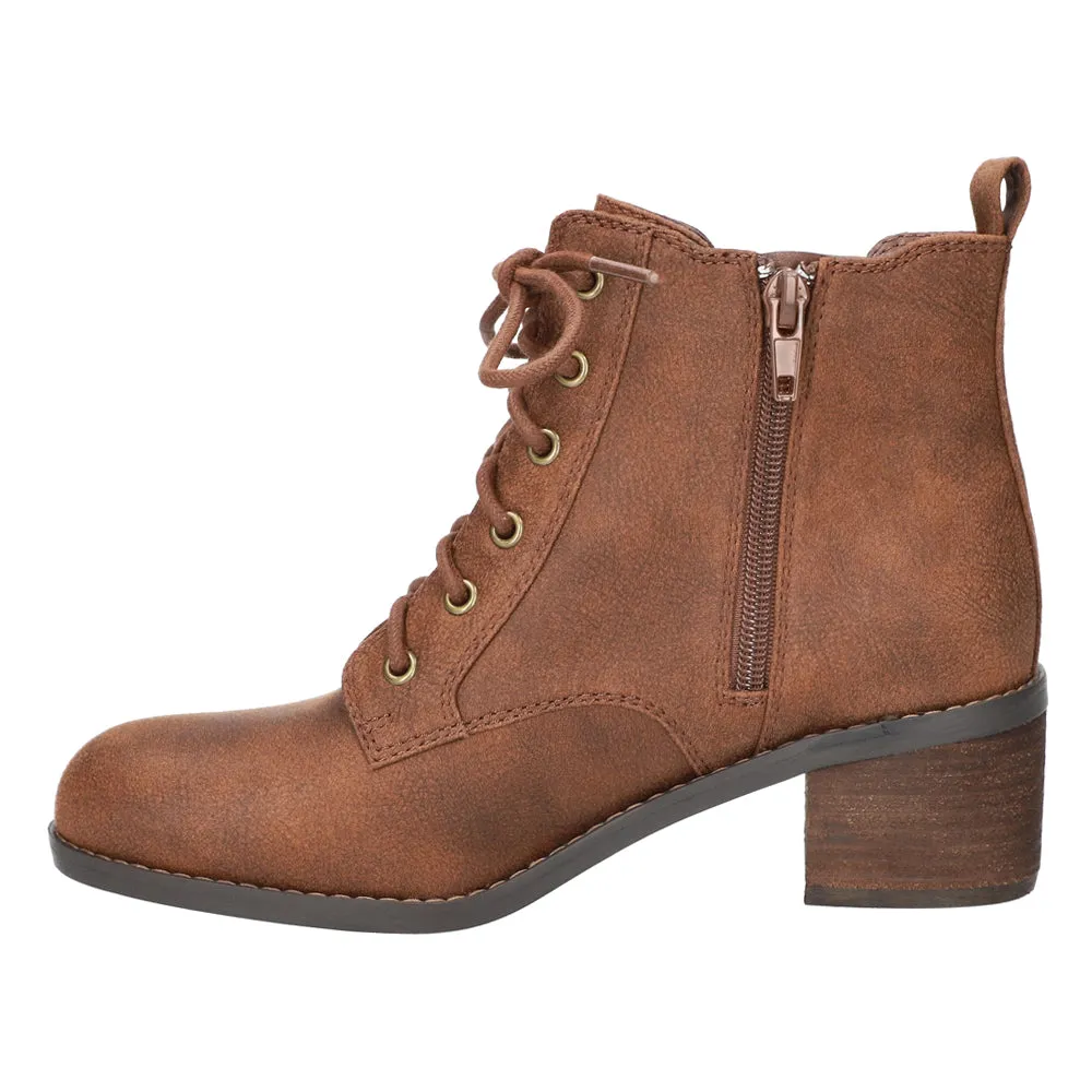 Bismark Round Toe Chelsea Zippered Booties