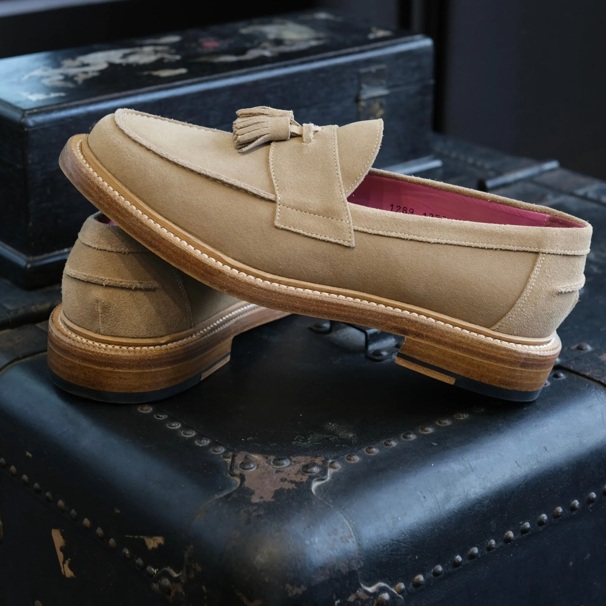 Blackstock & Weber Clasico Tassel Loafer (Sand)