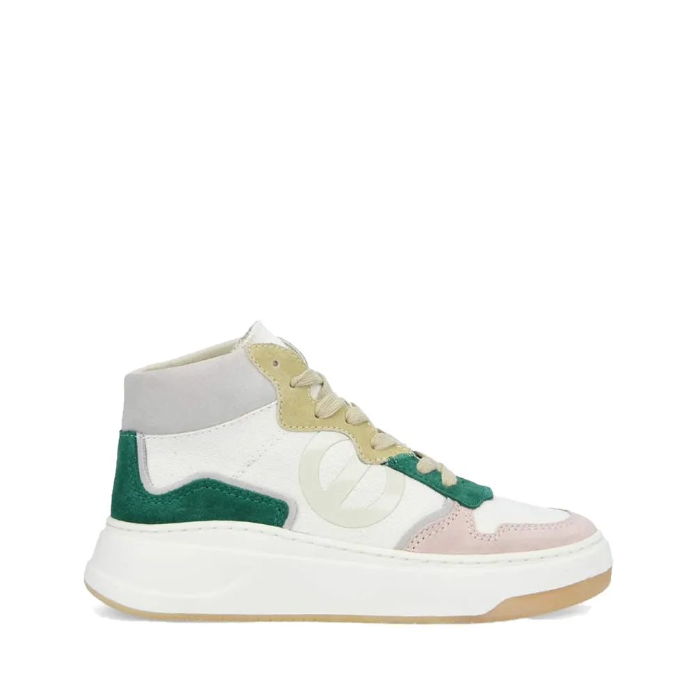 Bridget Mid Dove Pink Hi Sneakers