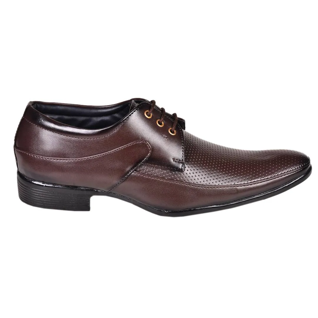 Dark Brown Derby Shoes