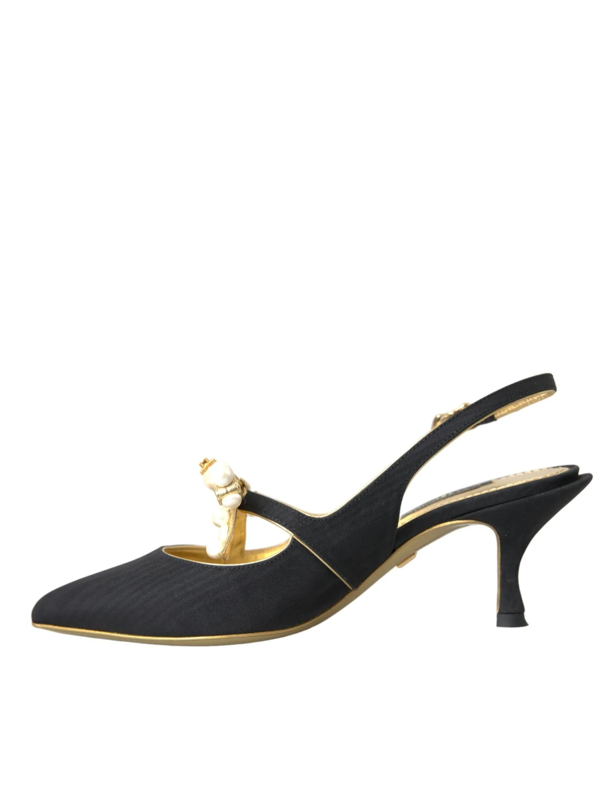 Dolce & Gabbana Lori Embellished Slingback Pumps