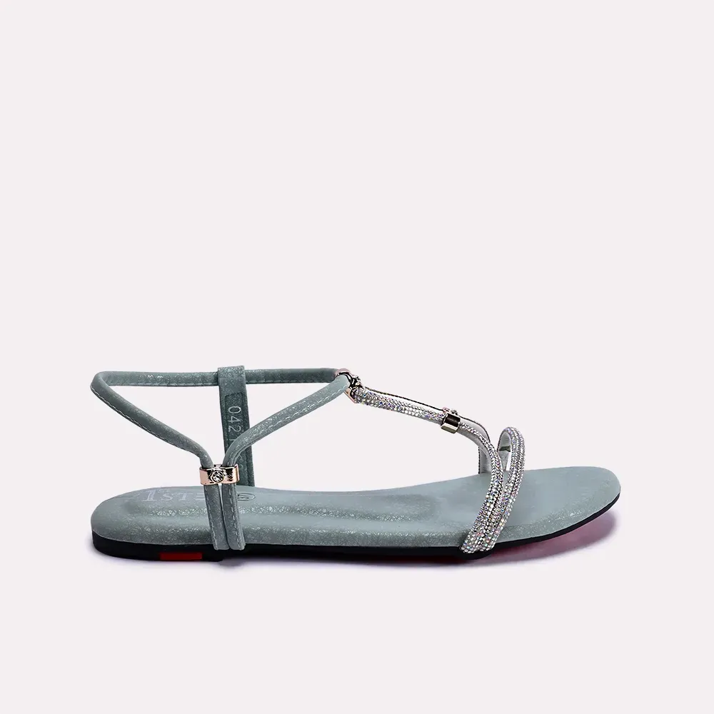 Emmie Light Green Fancy Sandals 0421063