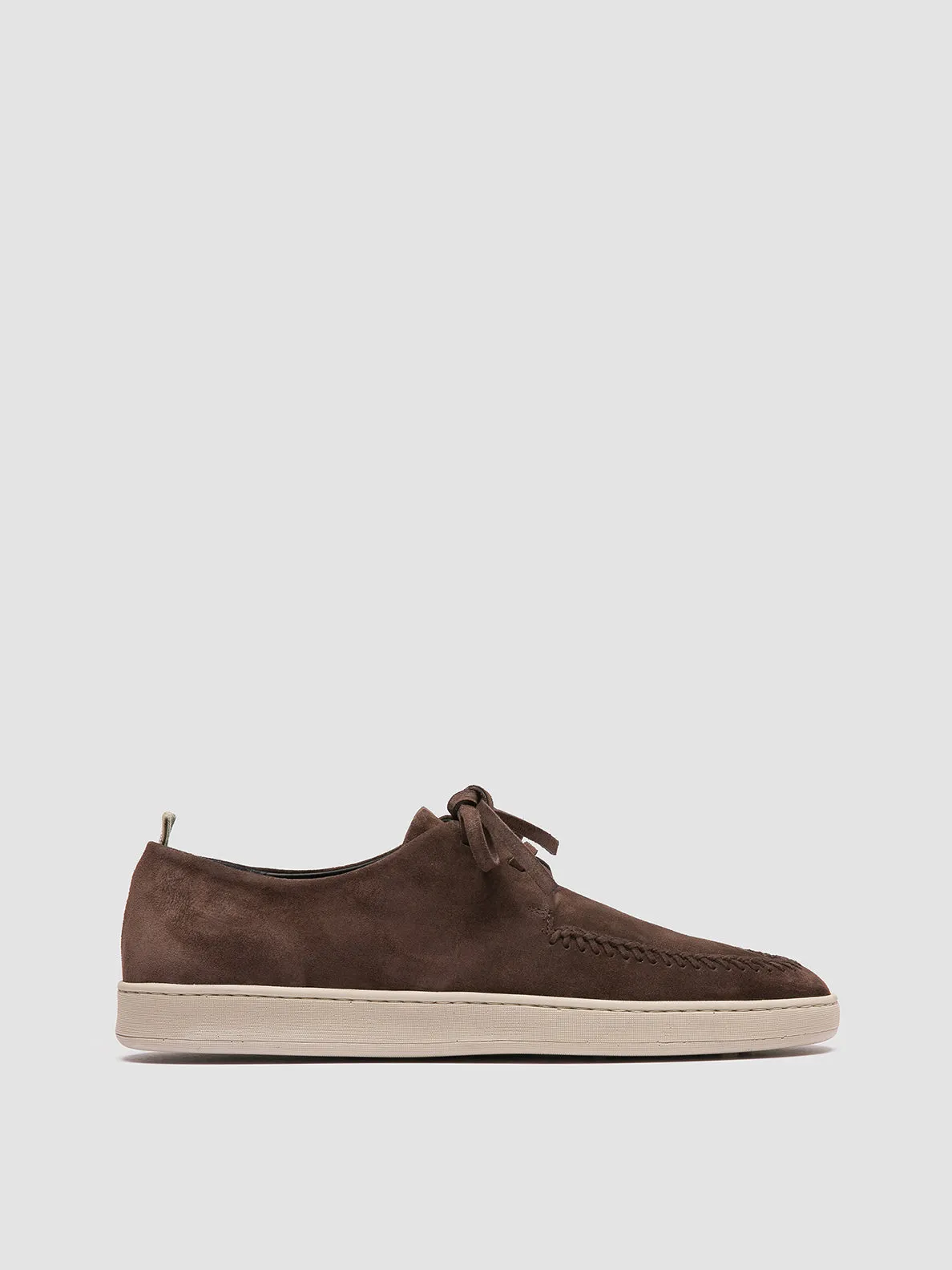 HERBIE 012 - Brown Suede Derby Shoes