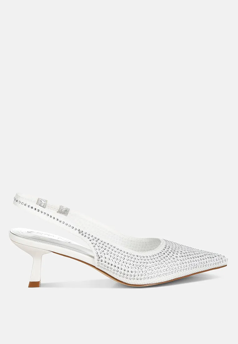 Julep Rhinestone Slingback Sandals