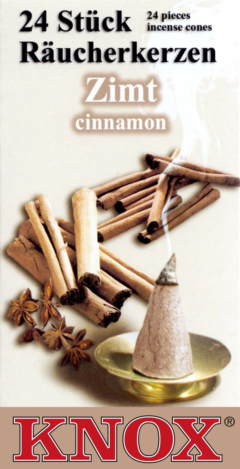 Knox Incense Cones - Cinnamon