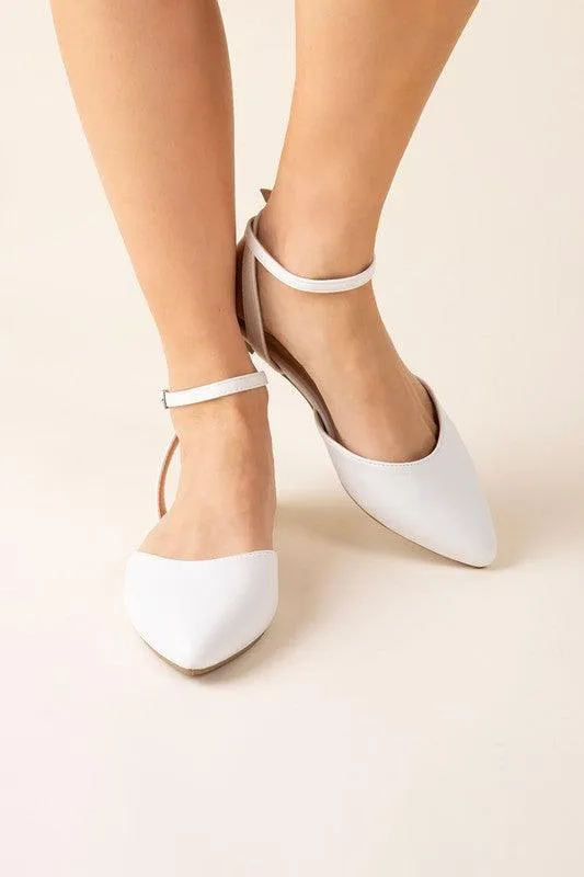 Linden Ankle Strap Flats