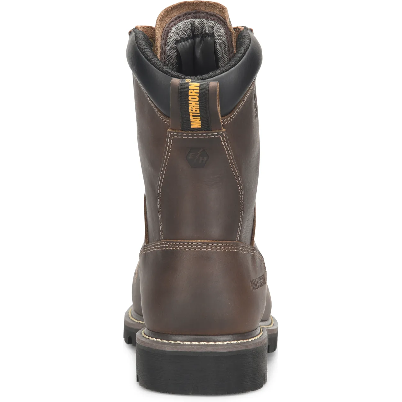 Matterhorn Men's Corvus 8" WP Comp Toe Puncture Work Boot -Brown- MT2508