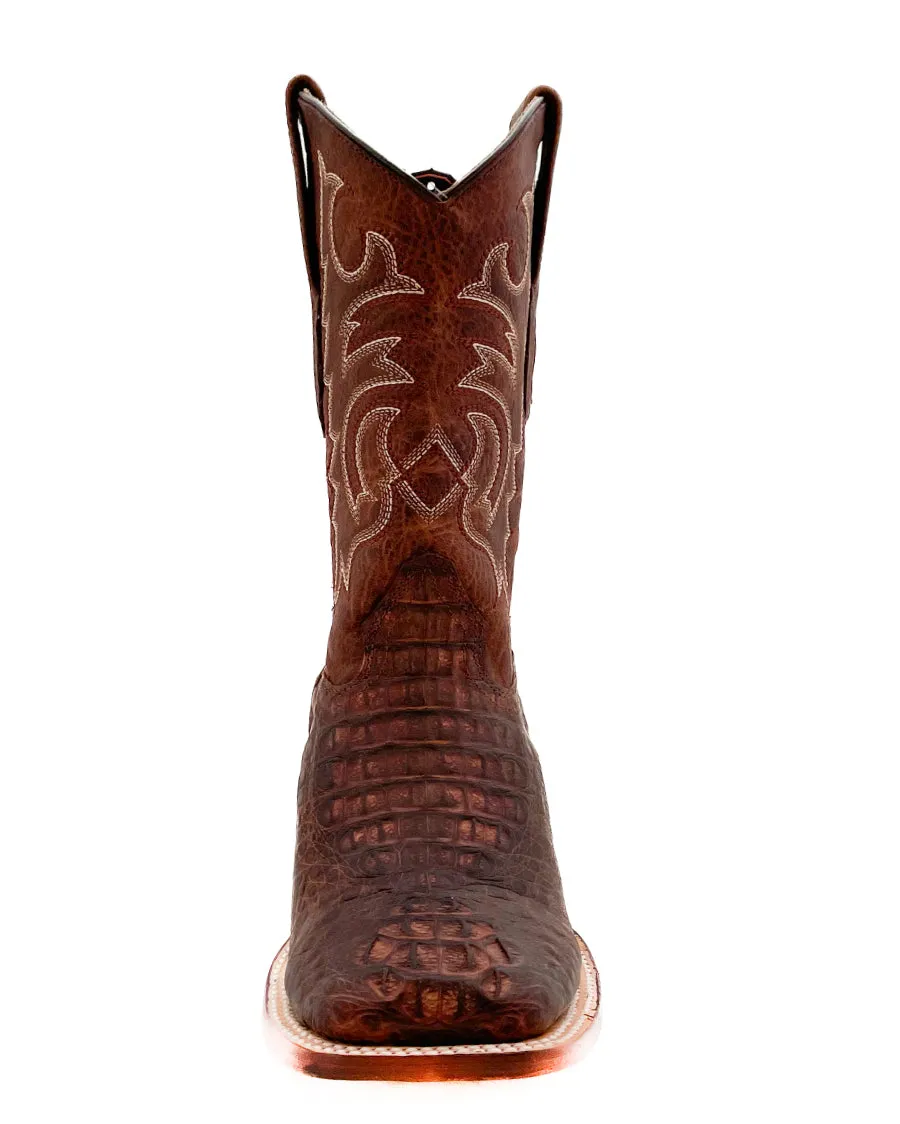 Men's Caiman Hornback Western Boots