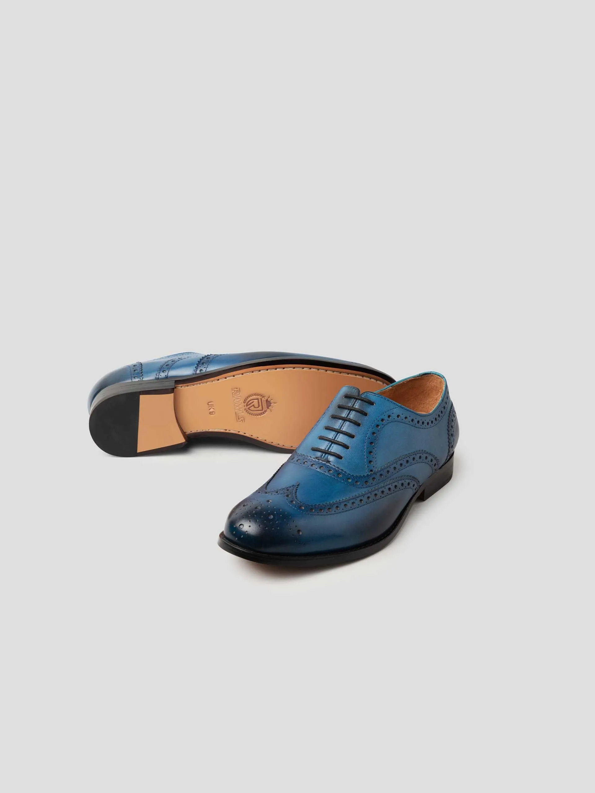 Nicholas Wingtip Oxford - Blue