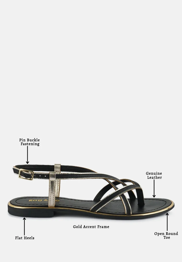 Pheobe Strappy Flat Sandals