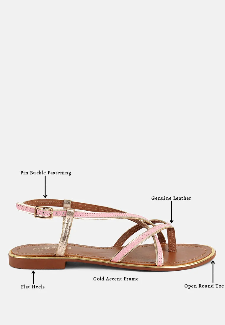 Pheobe Strappy Flat Sandals