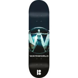 Plan B Way Waysworld 8.25" Skateboard Deck