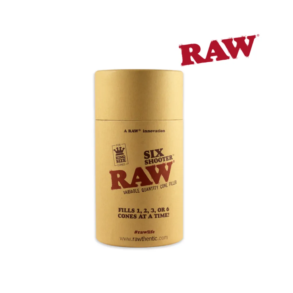 Raw Six Shooter for King Size pre rolled cones