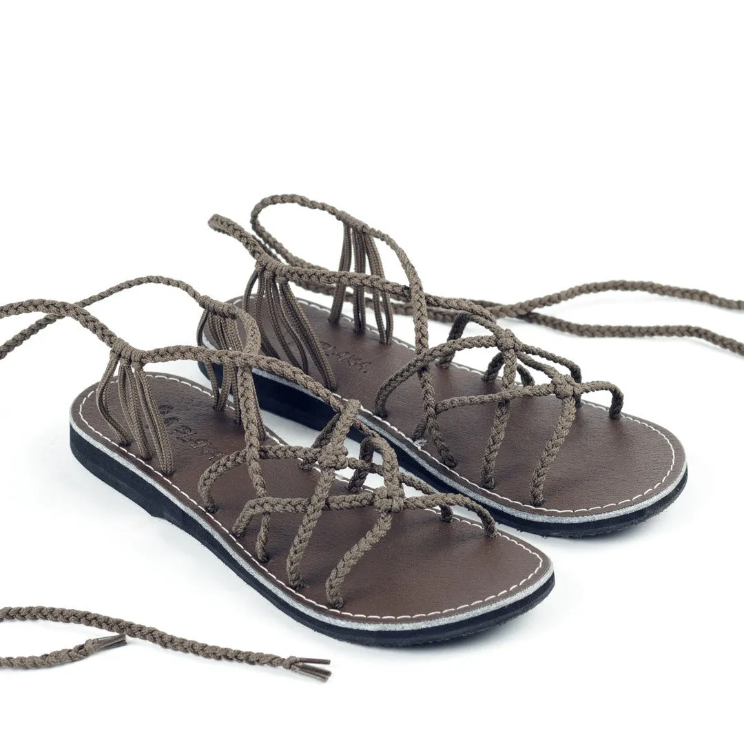 Sahara Gladiator Sandals Women | Taupe