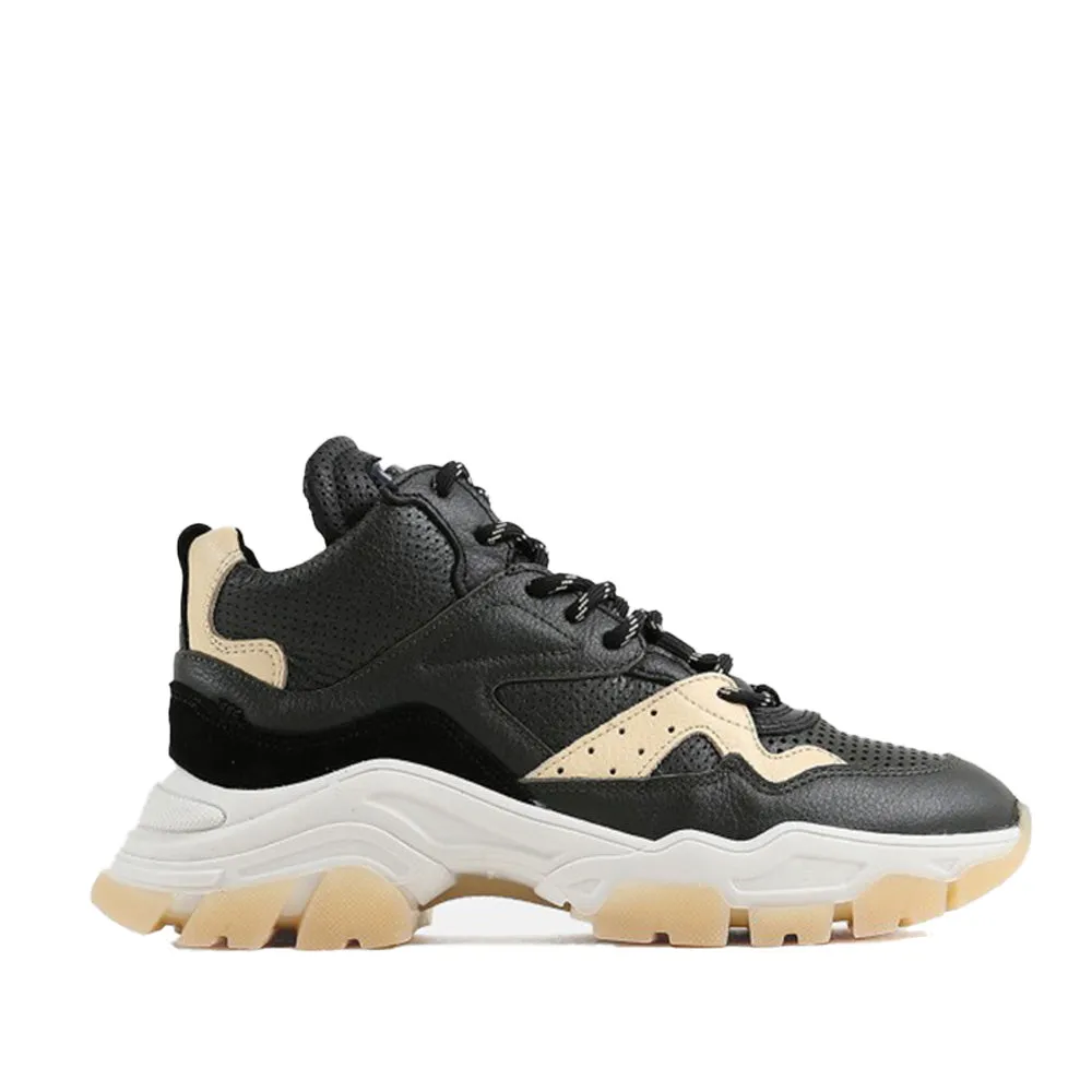 Tayke Over High Top Khaki Black Chunky Sneakers