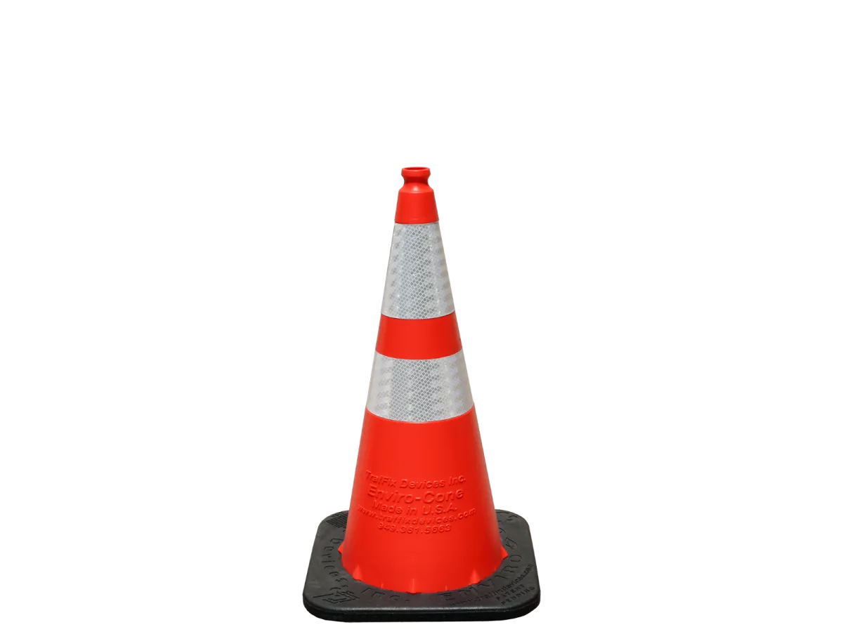 Traffix Devices Enviro Cone 6" & 4" 3M Reflective Collars - Orange